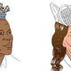 Illustration for article titled Crown or Dunce Cap? Starchitects Wear Their Famous Buildings As Hats
